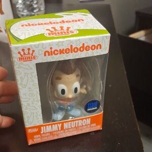 Funko Minis Jimmy Neutron Vinyl Figure with Blue and Brown Details